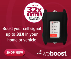 Weboost Cell Phone Signal Booster Ad